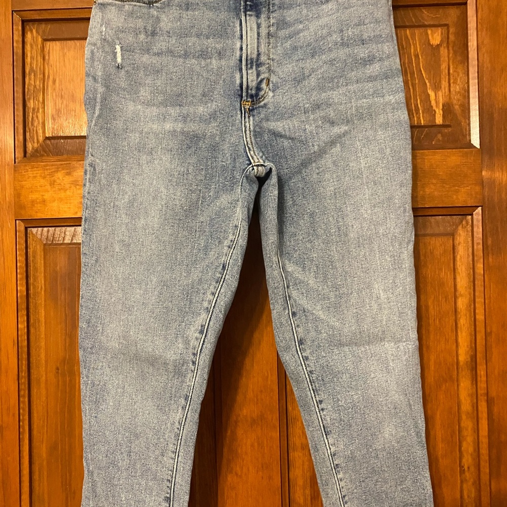 Abercrombie & Fitch Curve Love Highrise Ankle Jean - image 3